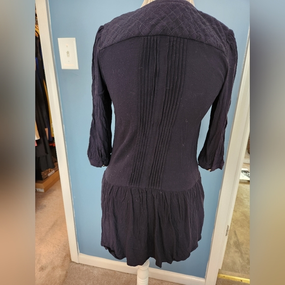 Anthropologie Maeve navy dress - Picture 3 of 4